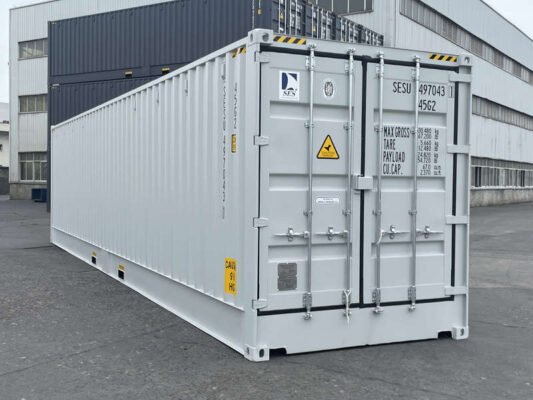 40 ft High Cube Open Side Container